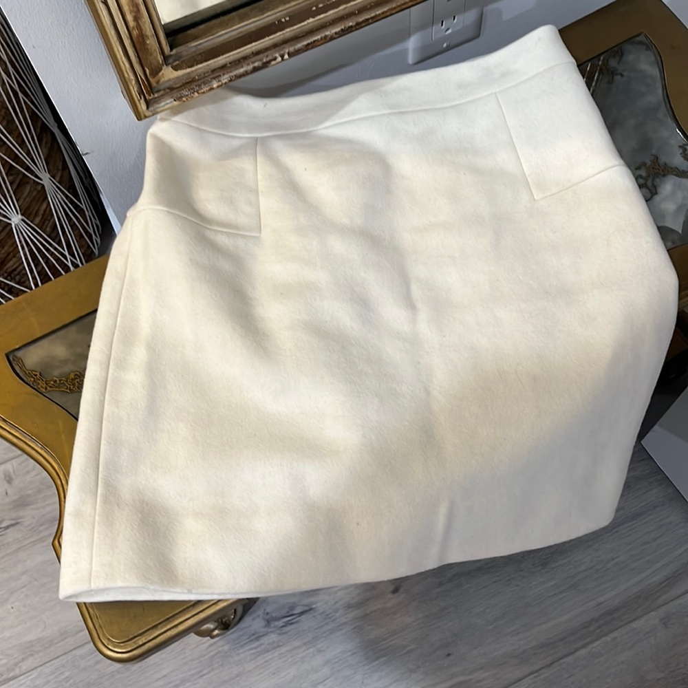 Wool feel skirt. Really cute